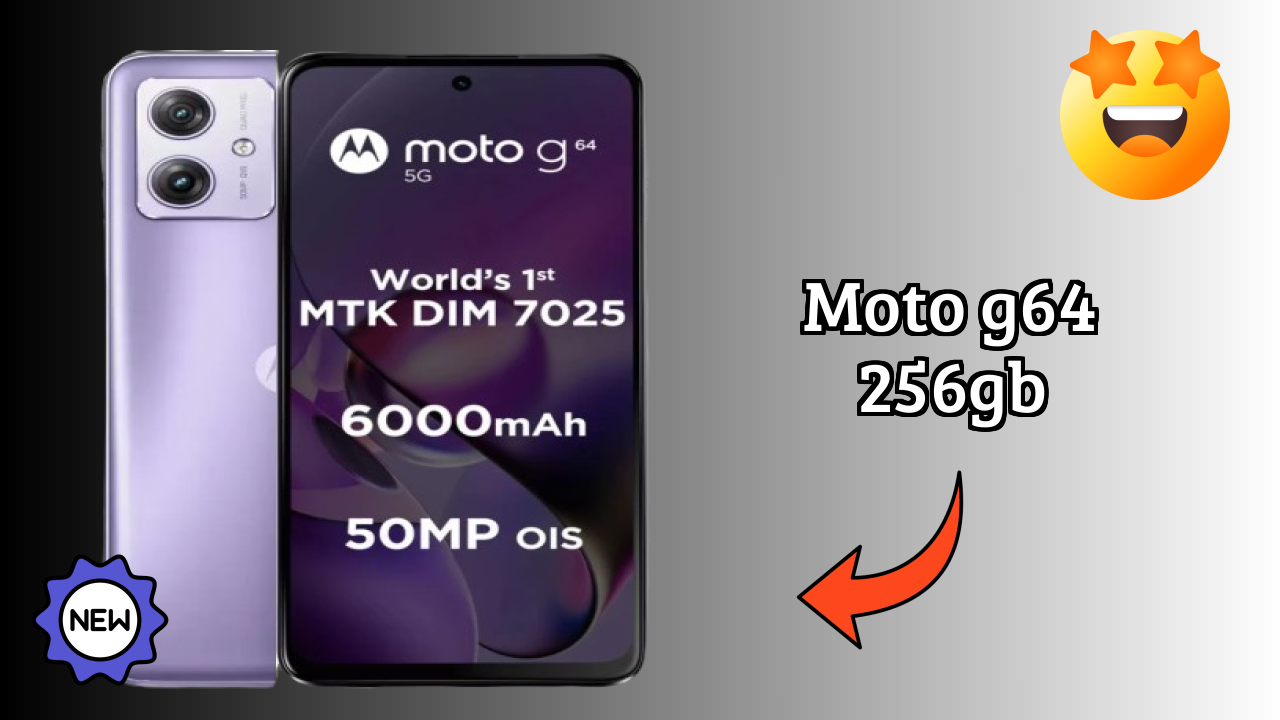 Moto G64 256GB Display Size: 6.5 Inches (16.51 Cm) Screen Review