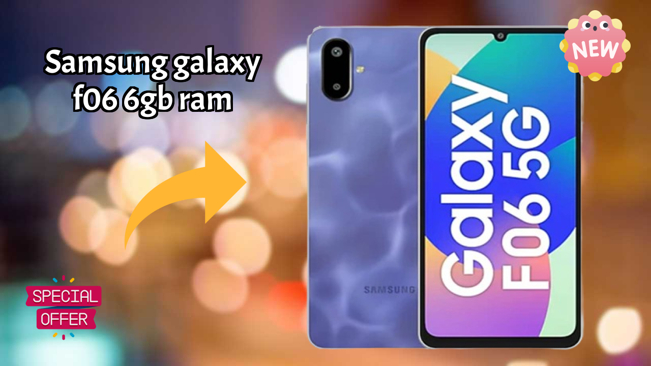 Samsung Galaxy F06 6GB RAM Display Quality: PLS LCD Explained